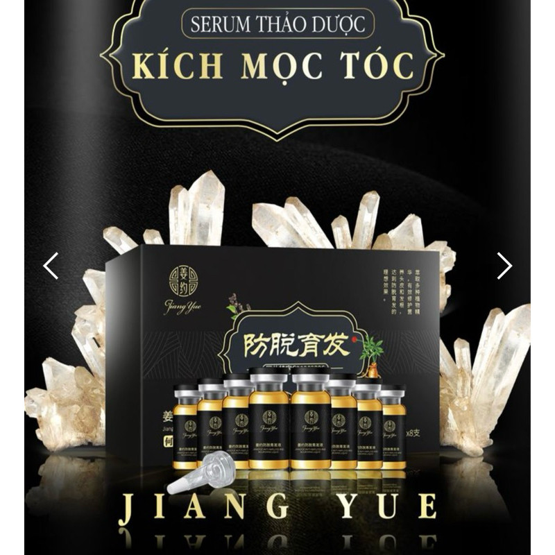 TINH CHẤT THẢO DƯỢC KÍCH MỌC TÓC, KÍCH MỌC RÂU, LÔNG MÀY JIANG YUE - queenshop6868