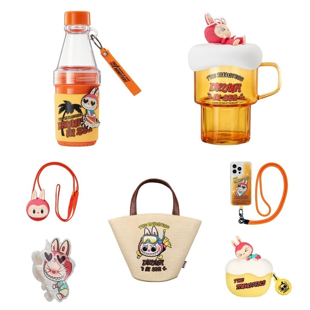 [Hàng có sẵn] POPMART LABU Drunk Love in the Seaside Series Merchandise Girl Gift