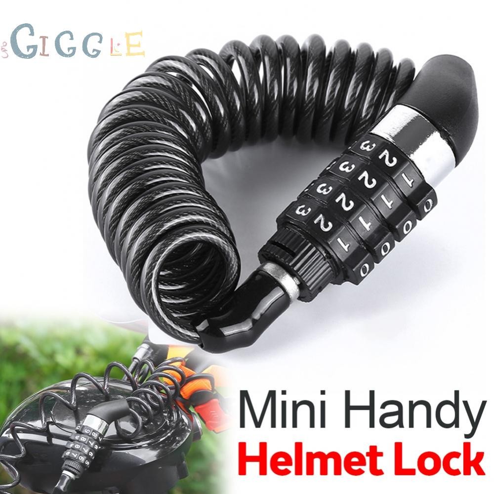 Helmet Lock Lock Motorcycle Security Bicycle Accessories Chain Combination