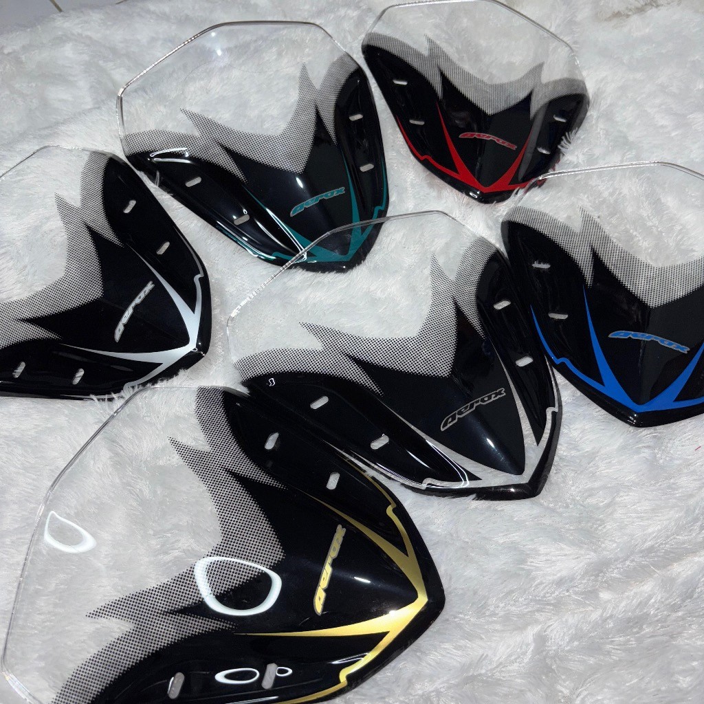 (DVM) Gói tấm che dòng màu đen tiêu chuẩn AEROX cho Aerox New Aerox Old Plus Aerox Black Series Wins