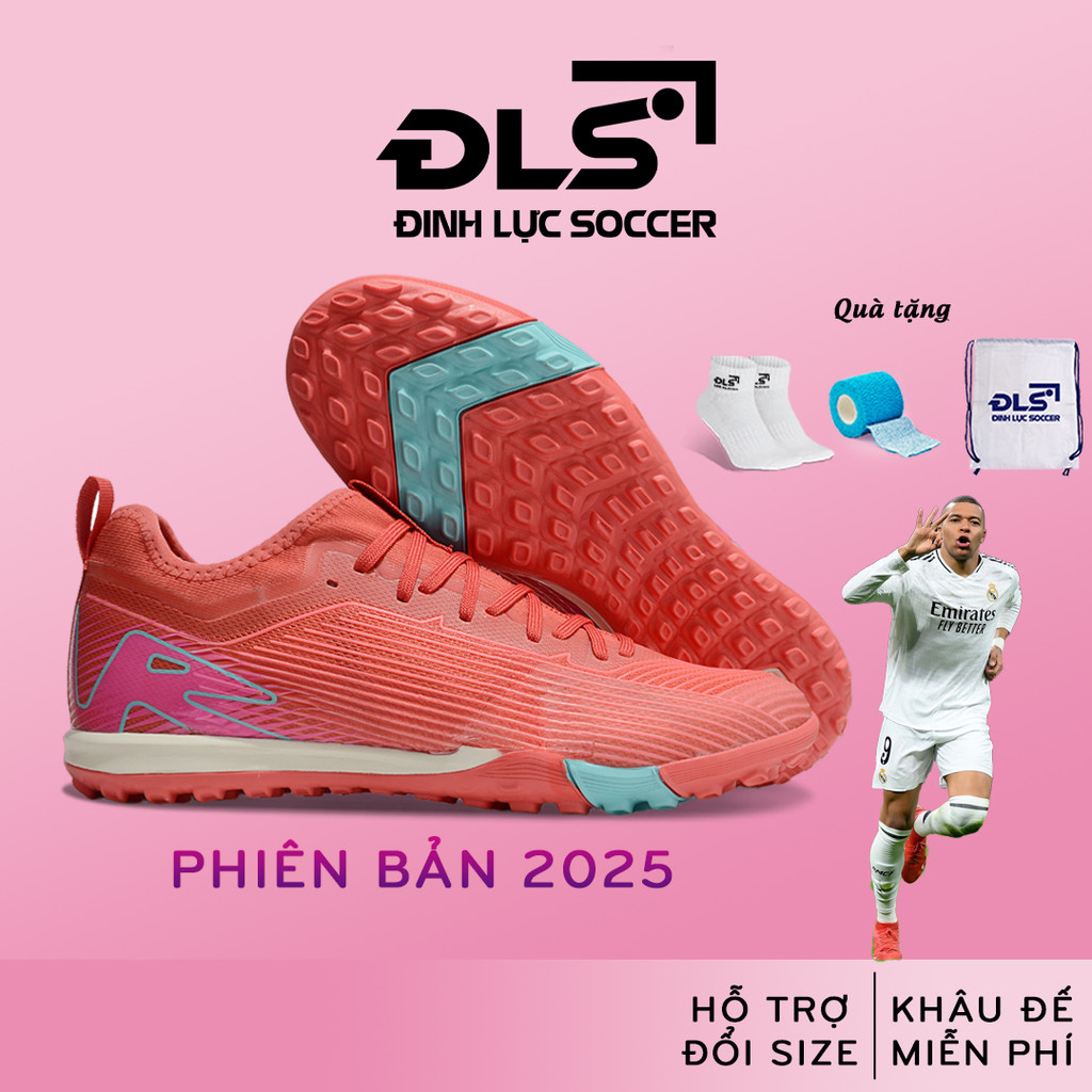 Giày Bóng Đá Vapor 16 Pro Phiên Bản 2025 V1 ĐINH LỰC SOCCER Upper Vải Dệt Phủ Keo, Đế TF Chuyên Cỏ N