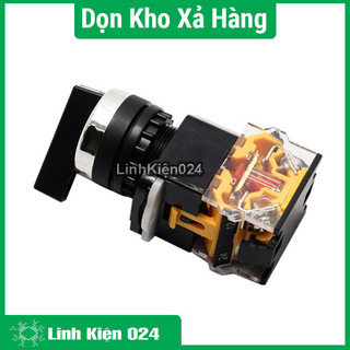 Công tắc xoay 2 vị trí la38 380v-10a tự hồi