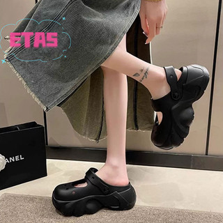 Etas nữ mới croc giày đế dày thời trang đa năng dép thể thao thời trang giày đi biển