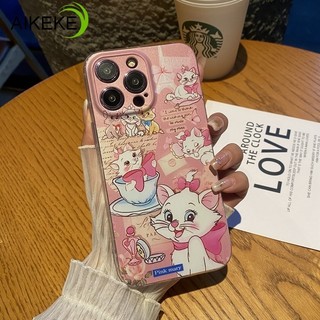 Dành Cho Redmi Note 13 Pro 4G 12 Pro 4G 11 4G 11S 4G 10 Pro Max 10 4G 10S Redmi K70 K60 K50 K40 K30 K20 Pro K70E Vỏ Điện Thoại Phong Cách Hàn Quốc TPU Mềm Dễ Thương Mèo Marie Trong Suốt Bé Gái