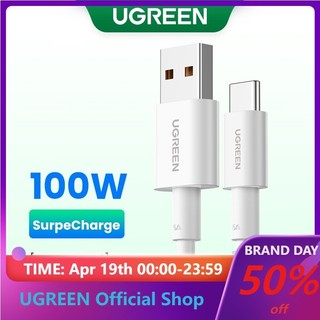 Cáp sạc Ugreen 5A USB Type C 3.1 hỗ trợ sạc nhanh chất lượng cao