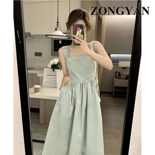 ZONGYAN váy Đầm váy nữ body đầm Dễ thương Cute INS Popular WLQ2440VJ9 17Z240422