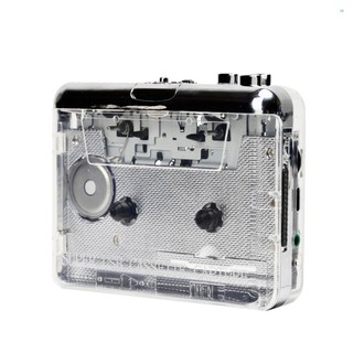  Tonivent TON010 Cassette di động sang máy nghe nhạc MP3 Mini USB Tape Player Bộ chuyển đổi MP3 với phần mềm đầu vào AUX 3,5mm CD Cassette Capture Audio Music Player Tương thích với PC Laptop 