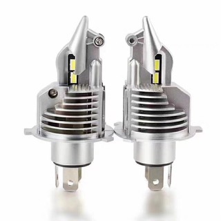 H4 đèn pha led ô tô xe máy xa gần đèn tích hợp không dây cắm và chạy sáng h4 fighter đèn pha