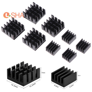 8 cái cho raspberry pi nhôm tản nhiệt tản nhiệt máy tính tản nhiệt mới