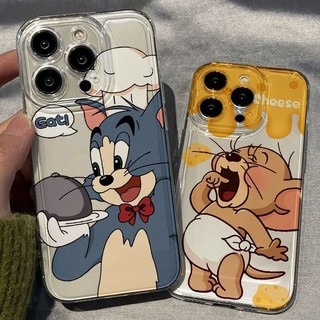 ốp iphone 11/12/13/14/15 Pro Max Chống sốc đáng yêu Tom&Jerry Cheese Silicone Case For ốp lưng iphone 11,12,13,14,15,11PM,12PM,13PM,14PM,15PM