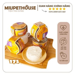 Phô Mai bánh kem Monbab 175g nguyên chất từ sữa dê mền mịn cho Thú Cưng - MiuPet House