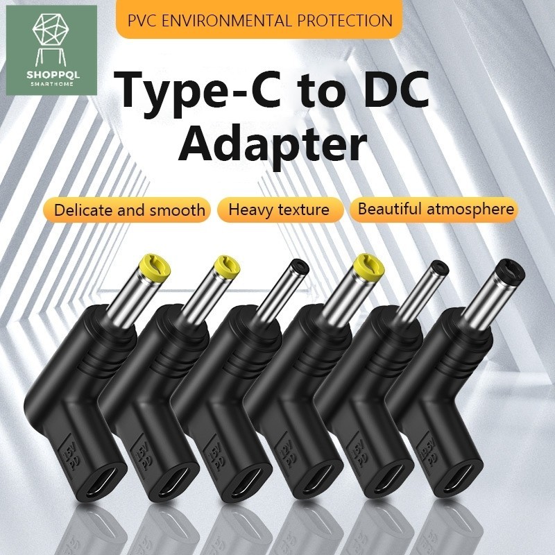 Đầu nối nguồn PD TYPE C sang chân DC 5.5*2.1mm 9V 12V dùng cho wifi khi mất điện, dây tăng áp 5V lên