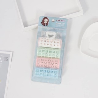 (Bán buôn-chuyên sỉ) Set 4 Lô Uốn Tóc Kèm Kẹp