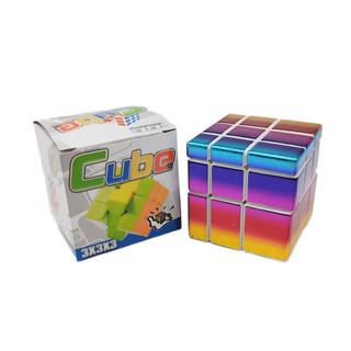 Gương cầu vồng 3x3 Speed Cube 3x3x3 Magic Cube Đồ chơi xếp hình Quà tặng