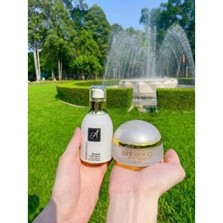 Combo kem face pháp và serum phương anh a cosmetics