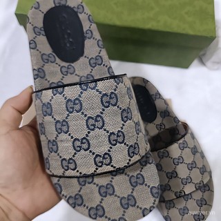 Gucc1 dép châu âu dép sandal nam dép nữ giày đế bằng au3v