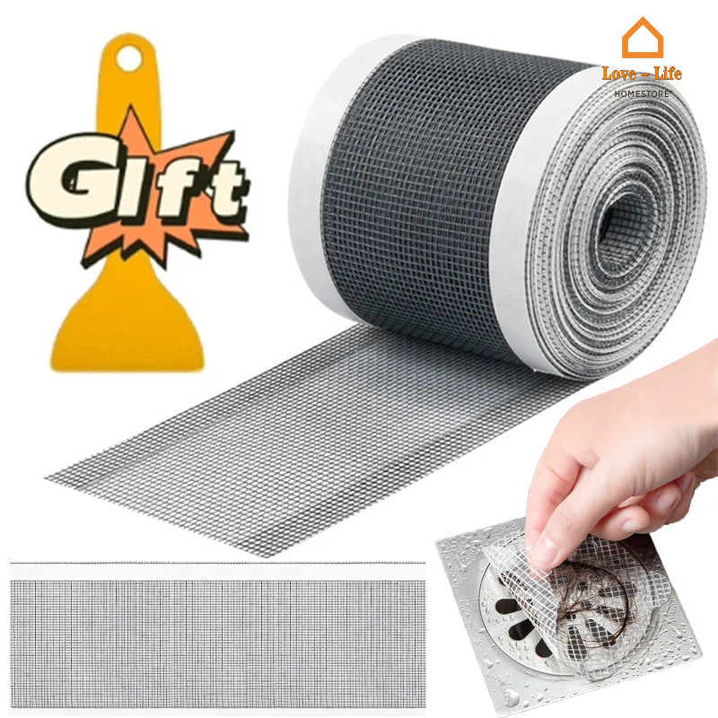 Miếng Dán Chặn Tóc Chống Tắc Nghẽn Dùng Một Lần Dài 5 / 10M Tiện Dụng