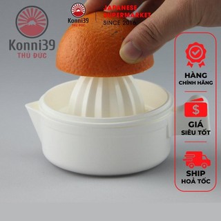 DỤNG CỤ VẮT CAM 230 ML INOMATA - HÀNG NỘI ĐỊA NHẬT - lọc hạt, có tay cầm cố định khi vắt, làm từ nhựa PP cao cấp