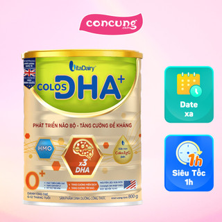 Sữa colos dha+ 0+ 800g