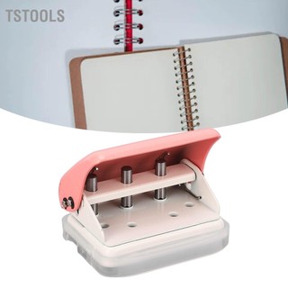 TSTOOLS Máy đục lỗ cầm tay giấy rời 3 màu hồng với sức chứa 5 tờ