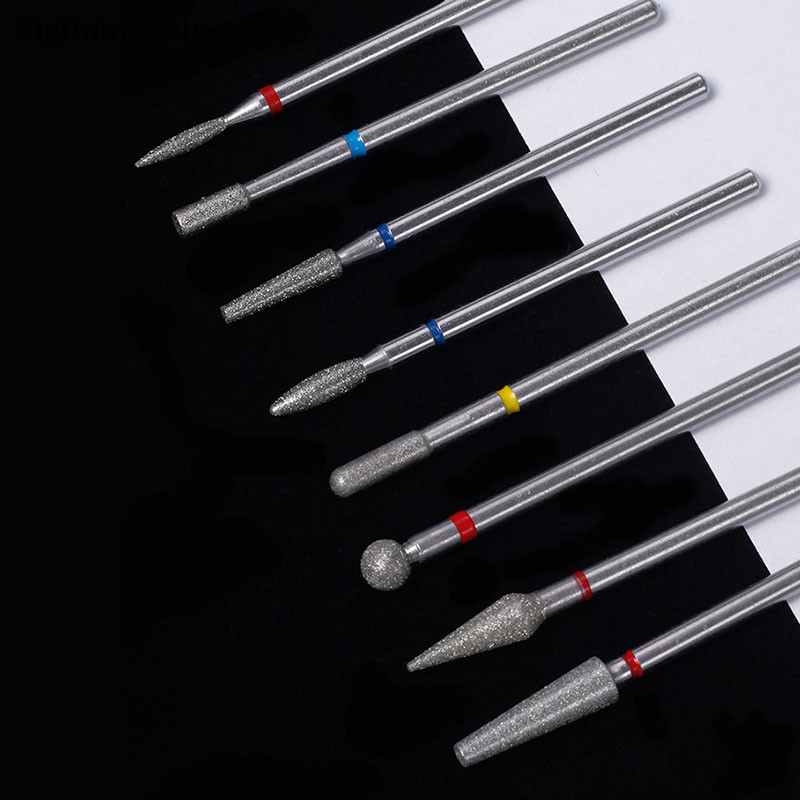 BigBabyHouse Mũi khoan móng tay Cuticle Clean Dụng cụ tẩy móng chân TH