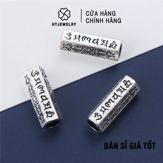 Bạc s925: charm bạc trụ lục chú htjewelry ph648