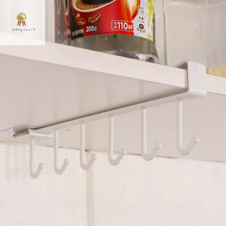Pengtao12 6 Móc Kệ Bảo Quản Nhựa Dưới Kệ Giá Treo Đồ Dùng Giá Đỡ Tủ Quần Áo Nhà Bếp Phòng Tắm Người Tổ Chức Phụ Kiện Nhà Mới