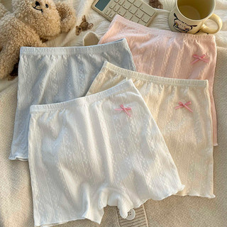 3 Miếng Bé Gái Boxer Quần Đùi Cotton Nguyên Chất Quần An Toàn Kháng Khuẩn Đáy Quần Boxer Cho Bé Giữa Lớn Trẻ Em Học Sinh Mùa Hè Chống chói Giữa Eo Quần Legging Bé Gái