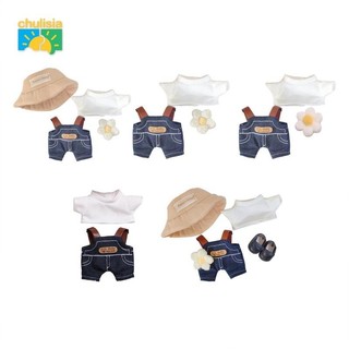 Quần áo búp bê chulisia cho búp bê 17cm Hoạt hình thời trang Giả vờ chơi búp bê ngoại cỡ