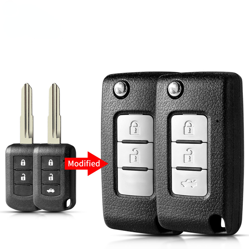 Mới Sửa Đổi Cho Mitsubishi Montero GLX, Mirage GLX, Xpander GLX, Strada GLX Flip Key Phụ Kiện Xe Chì