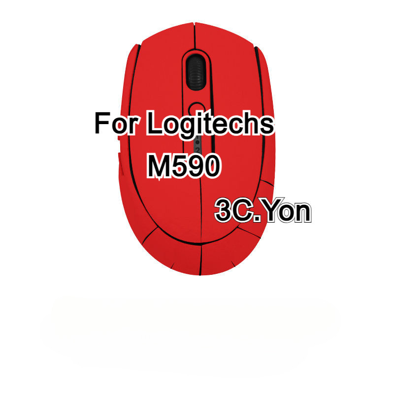 Da Chuột Cho Logitech M590 Chuột Chơi Game Esports Băng Thể Thao Chống Trơn Trượt Miếng Dán Bên Tay 