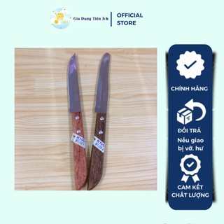 Dao gọt vỏ thái lan, dao cắt trái cây kiwi, dao cán gỗ sắn bén, dày dặn mta-mart2