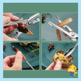 Be > Dụng Cụ Ăn Cua Thép Không Gỉ Cua Dụng Cụ Ăn Cua Cua Móng Vuốt Cua Kim Lông Cua Cua Móng Vuốt Kẹp Dụng Cụ Cua Accesso