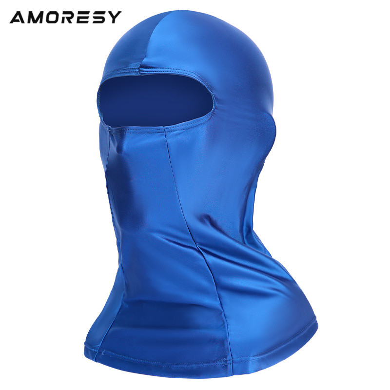 ❤ Giao hàng trong ngày ❤ Mặt nạ bảo vệ toàn mặt AMORESY Balaclava Series, vải spandex, lụa băng, chố
