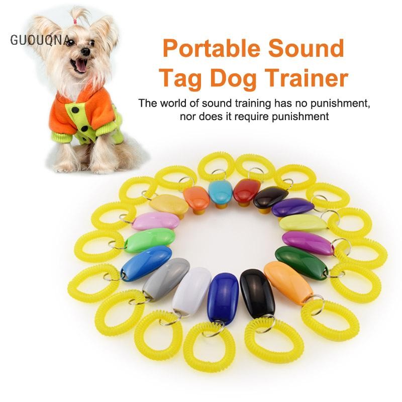 Guouqna Di Động Huấn Luyện Chó Còi Clicker Chó Clicker Đồ Chơi Huấn Luyện Thú Cưng Clicker Đồ Dùng C