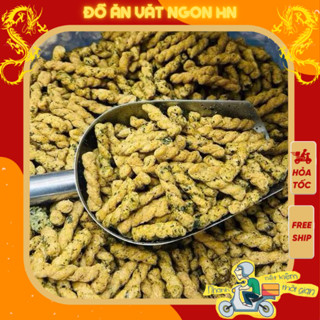 Snack quẩy xoắn rong biển 500g đồ ăn vặt ngon hấp dẫn giá rẻ cổng trường
