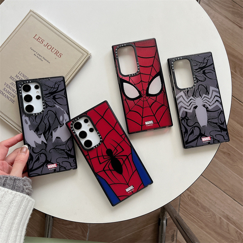 Ốp điện thoại Acrylic Marvel Spider Man Venom Samsung Galaxy s25 Ultra s24 s22 s23 Ultra s23 Plus CA