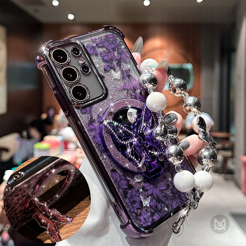 Ốp lưng kim cương bướm