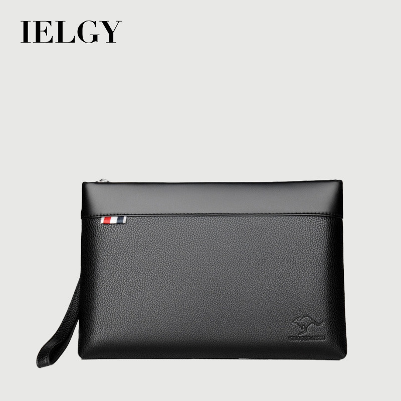 Túi ly hợp PU nam IELGY Túi xách nam dung tích lớn thông thường