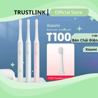 Bàn Chải Điện Xiaomi Mijia T100 - Pin Sạc - Bộ 3 Đầu Bàn Chải T100 - Chuẩn Kháng Nước IPX7