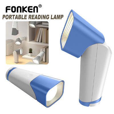 Đèn bàn mắt Fonken Đèn bàn Đèn LED đọc sách có thể sạc lại với mắt chống chói Thiết kế hiện đại để chiếu sáng