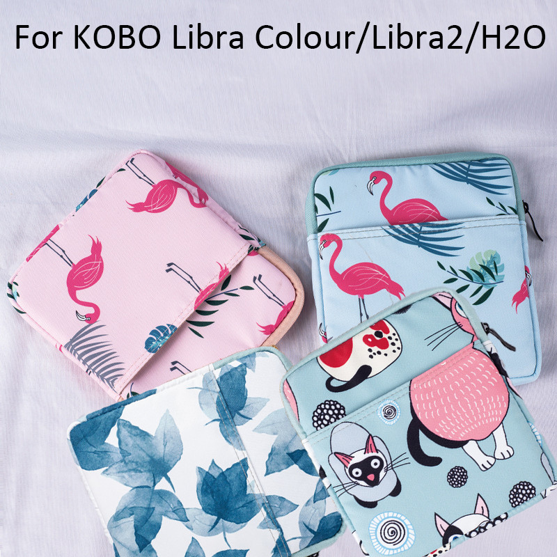 Dành Cho Kobo Libra 2 / Màu Thiên Bình 2024 / Libra H2O 7.0 Voyage Cover Pouch Libra2 7.0 inch Sách 