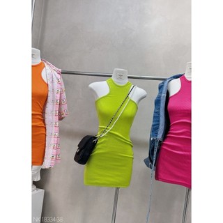 Đầm thun gân sát nách body