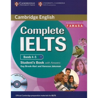 Sách - complete ielts bands 4-5 - student's book -sách in màu -sách hay