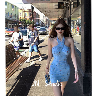 JN Studio váy Đầm váy nữ body đầm INS xu hướng phổ biến Casual WLQ2440OPC 16Z240416