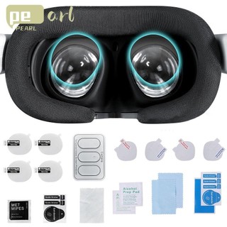 Vỏ bảo vệ kính PEARLVN VR, Phụ kiện Phim bảo vệ ống kính mềm TPU, Bảo vệ màn hình chống trầy xước chống mồ hôi sáng tạo cho 2 / Meta quest 3