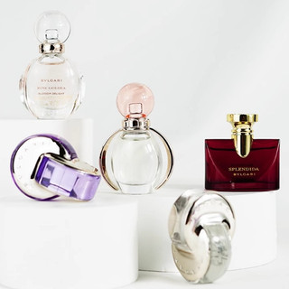 Bvlgari Thạch Anh Tím eau de toilette Mẫu Q Phiên Bản Trắng Pha Lê Đỏ Pha Lê Màu Vàng Pha Lê Fanjing Nữ 5ML