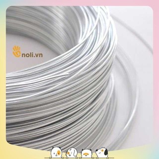 Kẽm bọc nhựa dẻo nẹp vành nón, tạo dáng thú bông (1 mét)