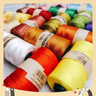 Sợi dệt ribbon trơn Craft yarn VN 140g