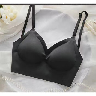 Big U Đẹp Lưng Gợi Cảm Liền Mạch Không Vòng Thép Đẹp Lưng Dây Quần Lót Áo Ngực Tập Hợp
